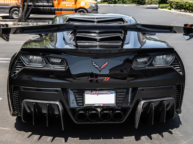 2019 CORVETTE C7 ZR1 CARBON FIBER REAR WING SPOILER
